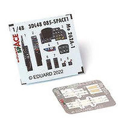 eduard 3dl48085 1 48 me 262a space for tamiya