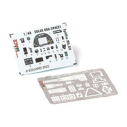 eduard 3dl48086 1 48 spitfire mk xii space for airfix