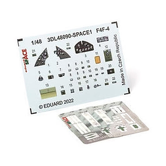 eduard 3dl48090 1 48 space for eduard photo etch detail set