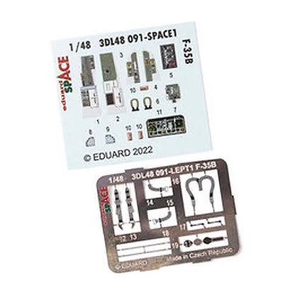 eduard 3dl48091 1 48 f 35b space for italeri