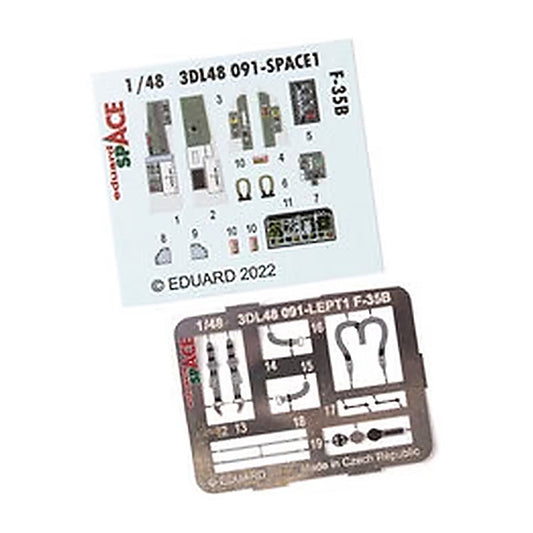 eduard 3dl48091 1 48 f 35b space for italeri