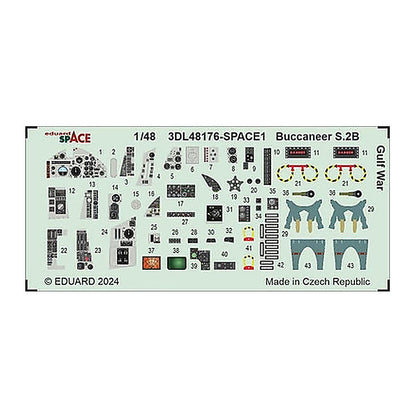 eduard 3dl48176 1 48 buccaneer s 2b gulf war space 1 48