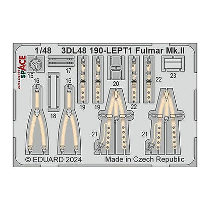 eduard 3dl48190 1 48 fulmar mk ii space for trumpeter