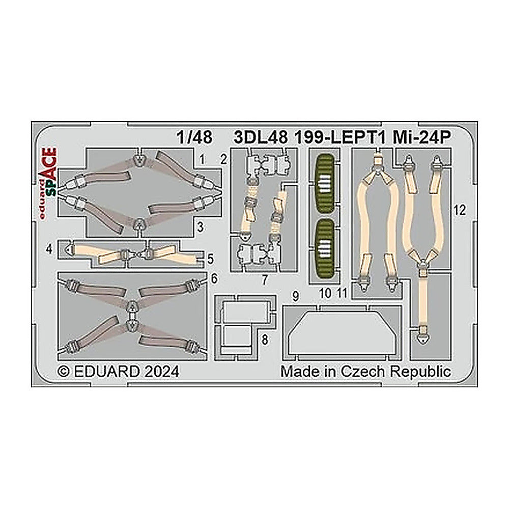 eduard 3dl48199 1 48 mi 24p space for trumpeter