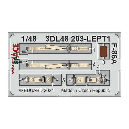 eduard 3dl48203 1 48 f 86a space space for clear prop