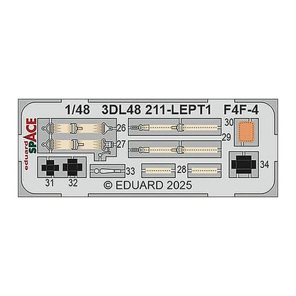 eduard 3dl48211 1 48 space space for academy kit
