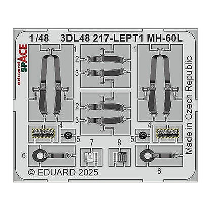 eduard 3dl48217 1 48 mh 60l space space for icm kit