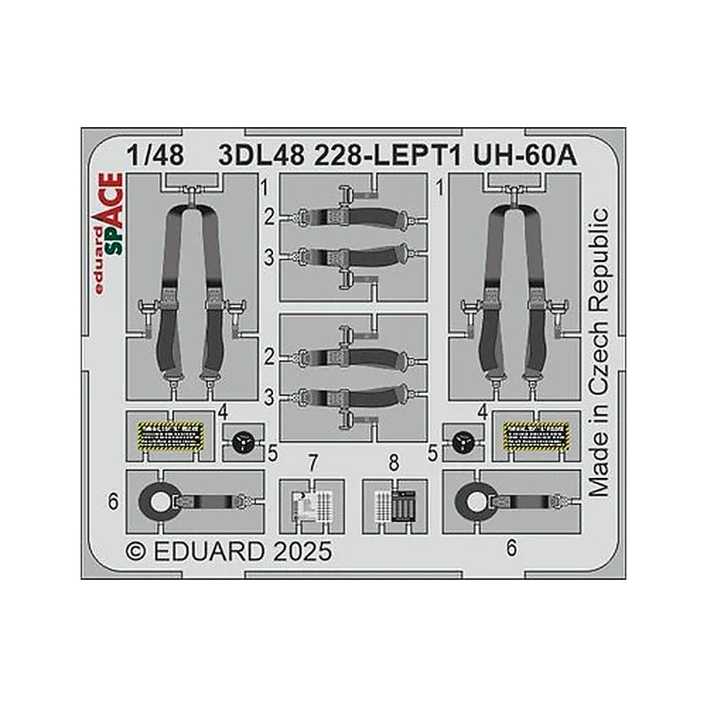 eduard 3dl48228 1 48 uh 60a space space