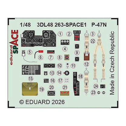 eduard 3dl48263 1 48 p 47n space space for miniart