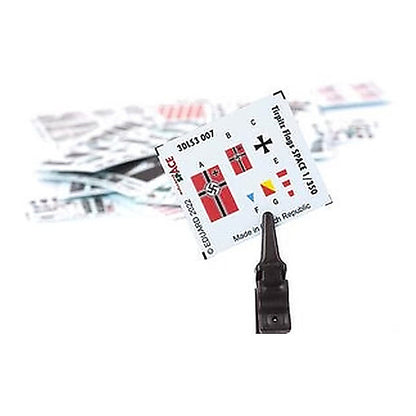 eduard 3dl53007 1 350 tirpitz flags spacefor trumpeter