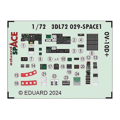 eduard 3dl72029 1 72 ov 10d space 1 72