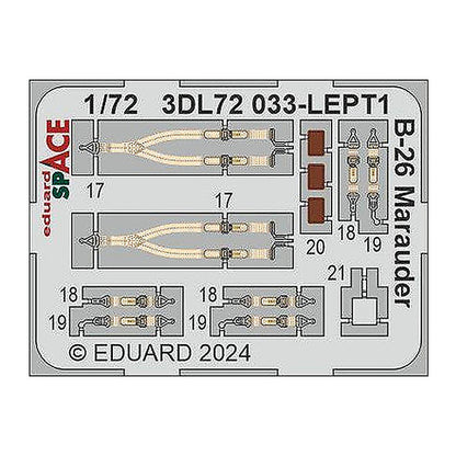 eduard 3dl72033 1 72 b 26 marauder space set