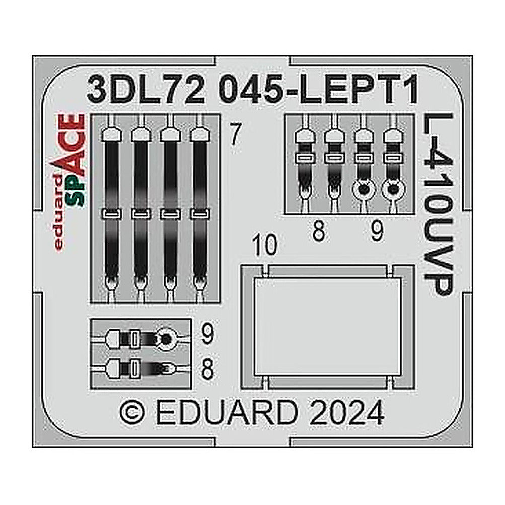 eduard 3dl72045 1 72 l 410uvp space for eduard