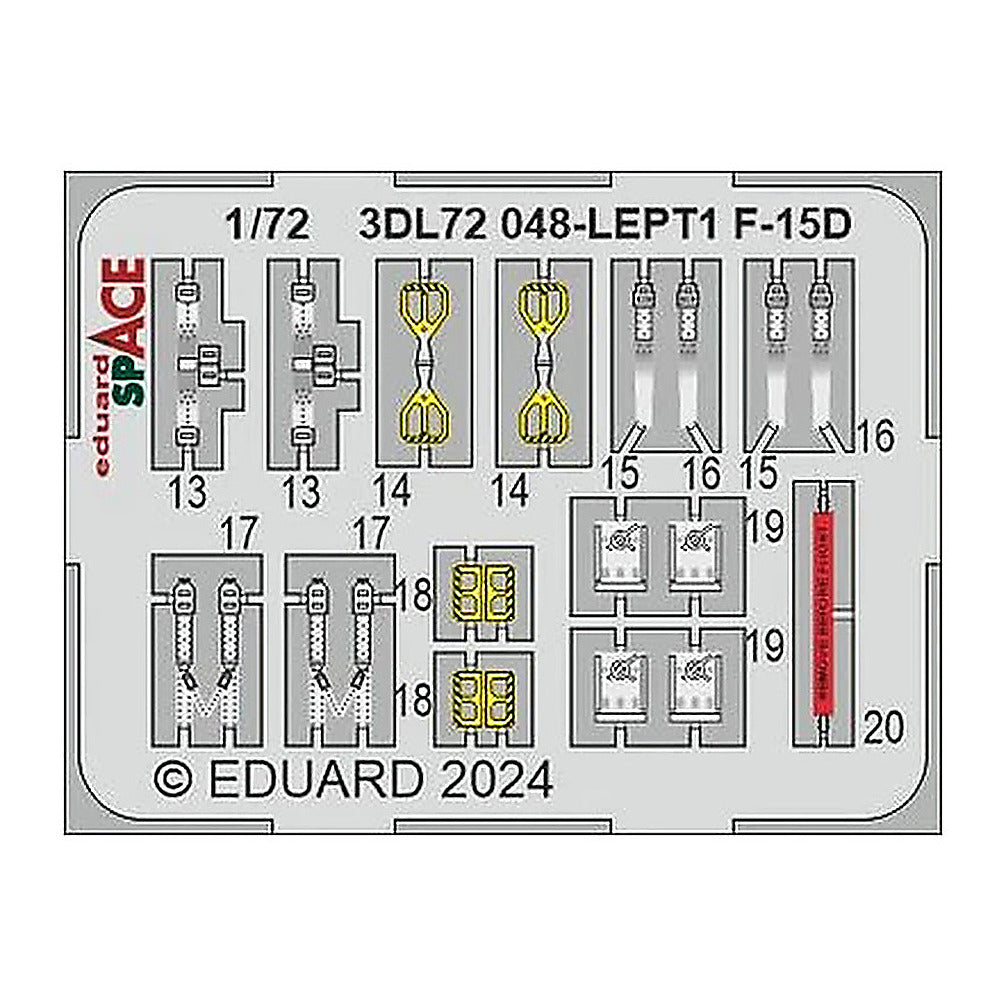 eduard 3dl72048 1 72 f 15d space for fine molds