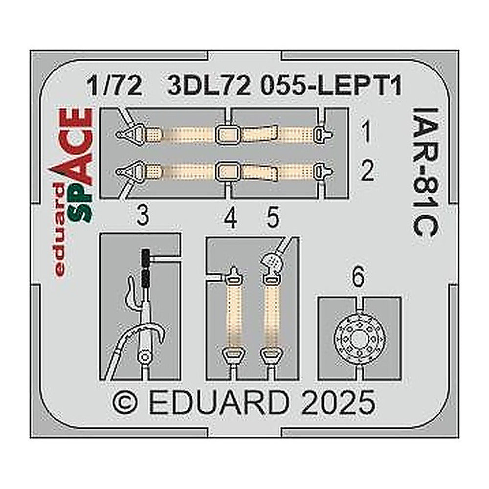 eduard 3dl72055 1 72 iar 81c space space for ibg