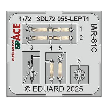 eduard 3dl72055 1 72 iar 81c space space for ibg