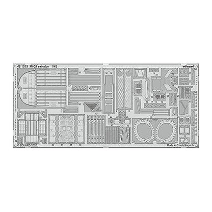 eduard 481019 1 48 exterior for zve photo etch detail set