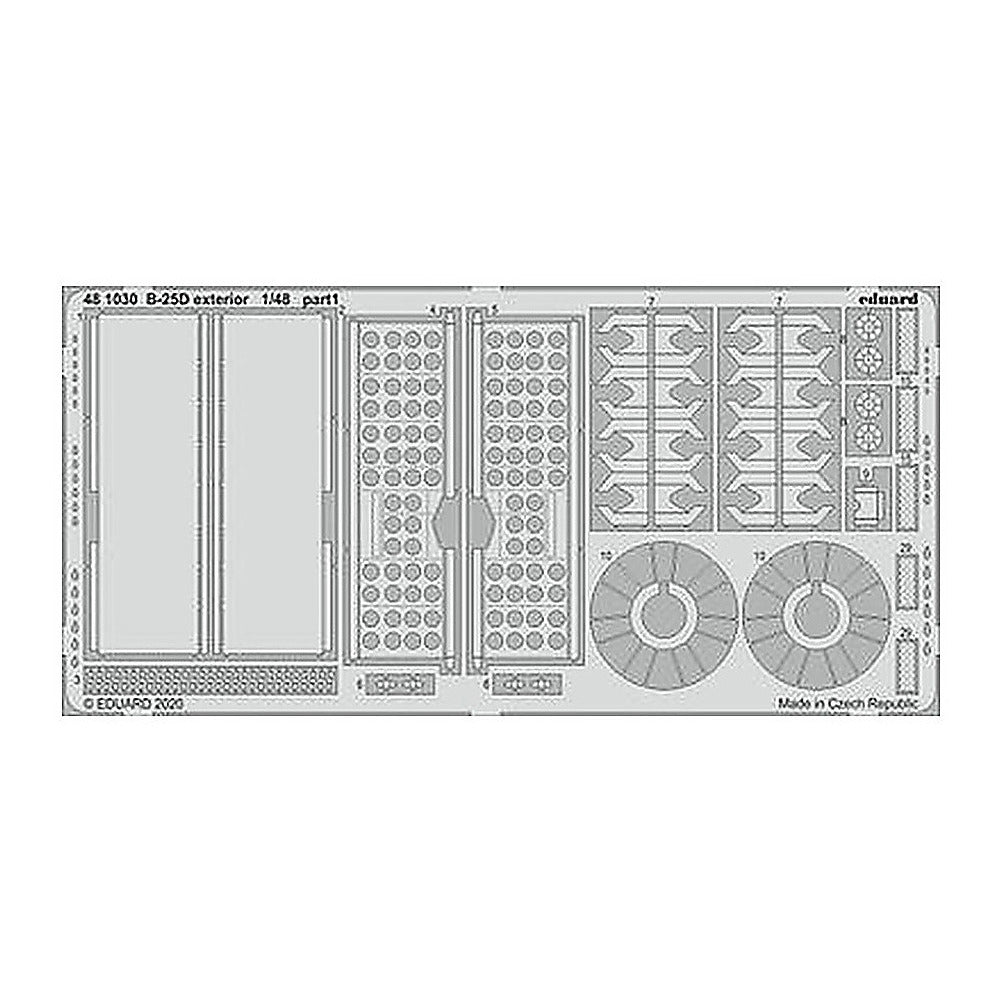 eduard 481030 1 48 b 25d exterior for revell