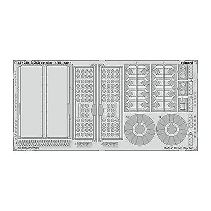 eduard 481030 1 48 b 25d exterior for revell