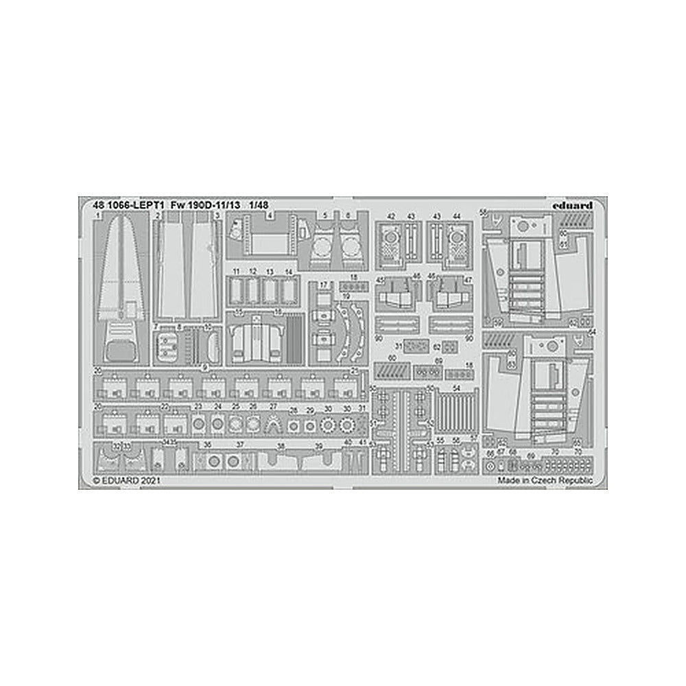 eduard 481066 1 48 fw190d11 13 for edu photo etch detail set