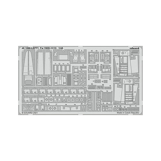 eduard 481066 1 48 fw190d11 13 for edu photo etch detail set