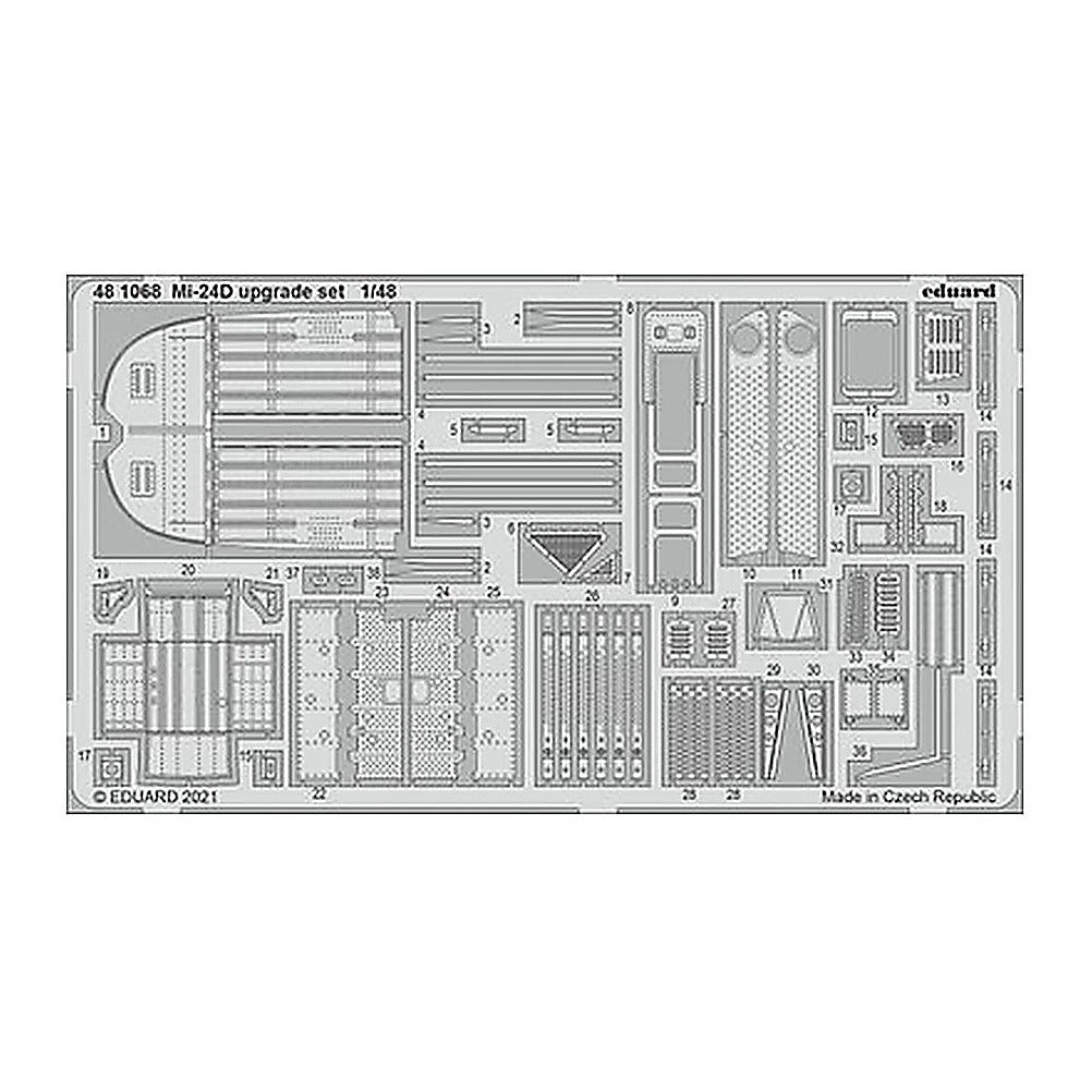 eduard 481068 1 48 upgrade set for edu photo etch detail set