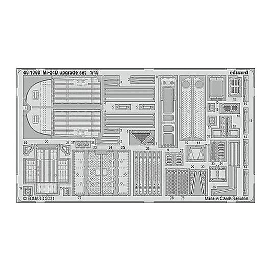 eduard 481068 1 48 upgrade set for edu photo etch detail set