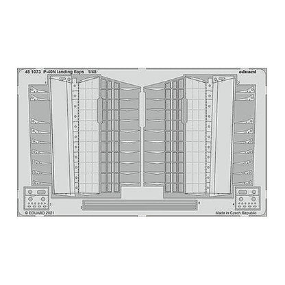 eduard 481073 1 48 p 40n landing flaps for academy