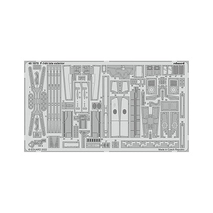 eduard 481075 1 48 f 14a late exterior for tamiya
