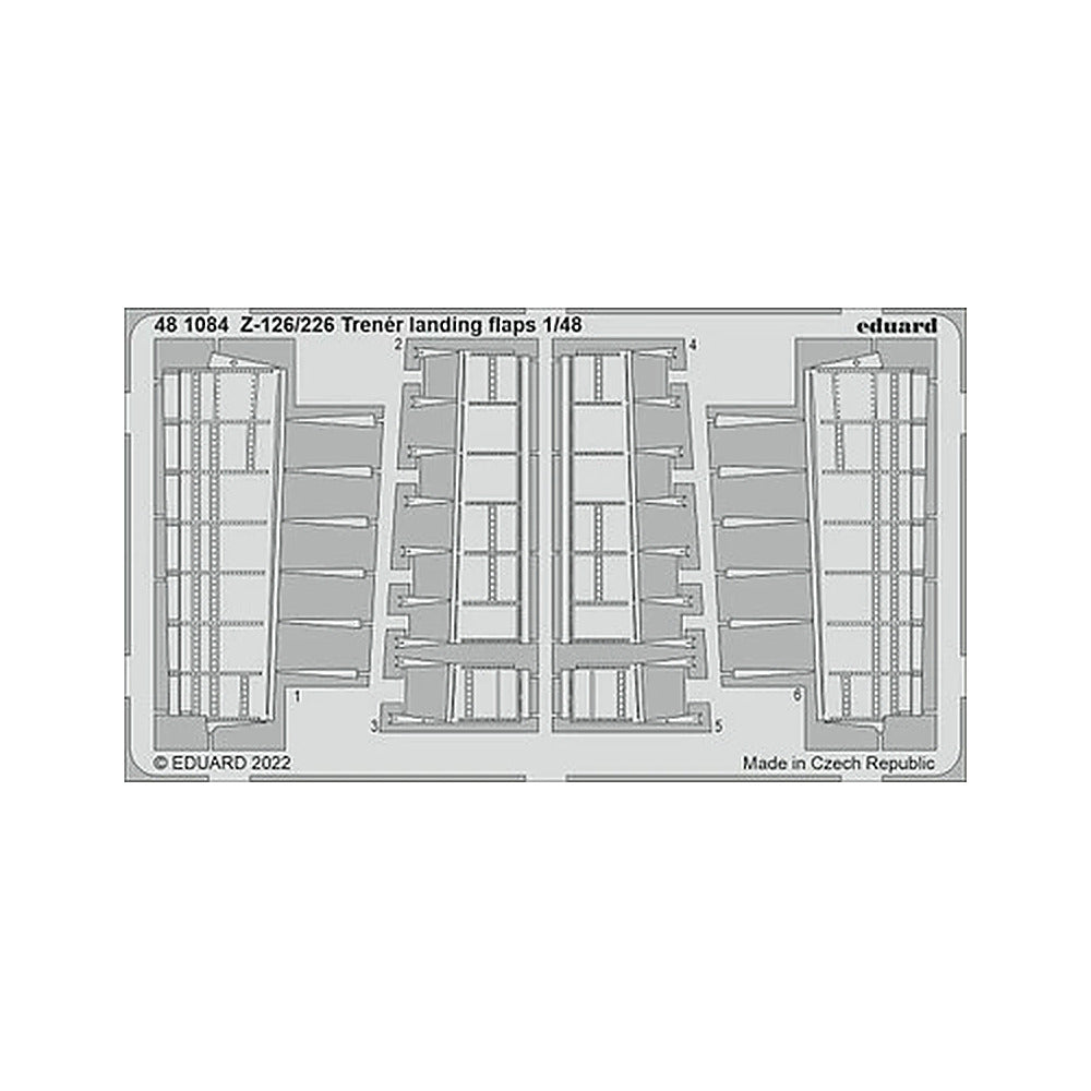 eduard 481084 1 48 z126 226 trener landing flaps for edu