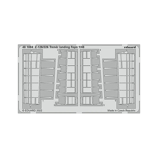 eduard 481084 1 48 z126 226 trener landing flaps for edu