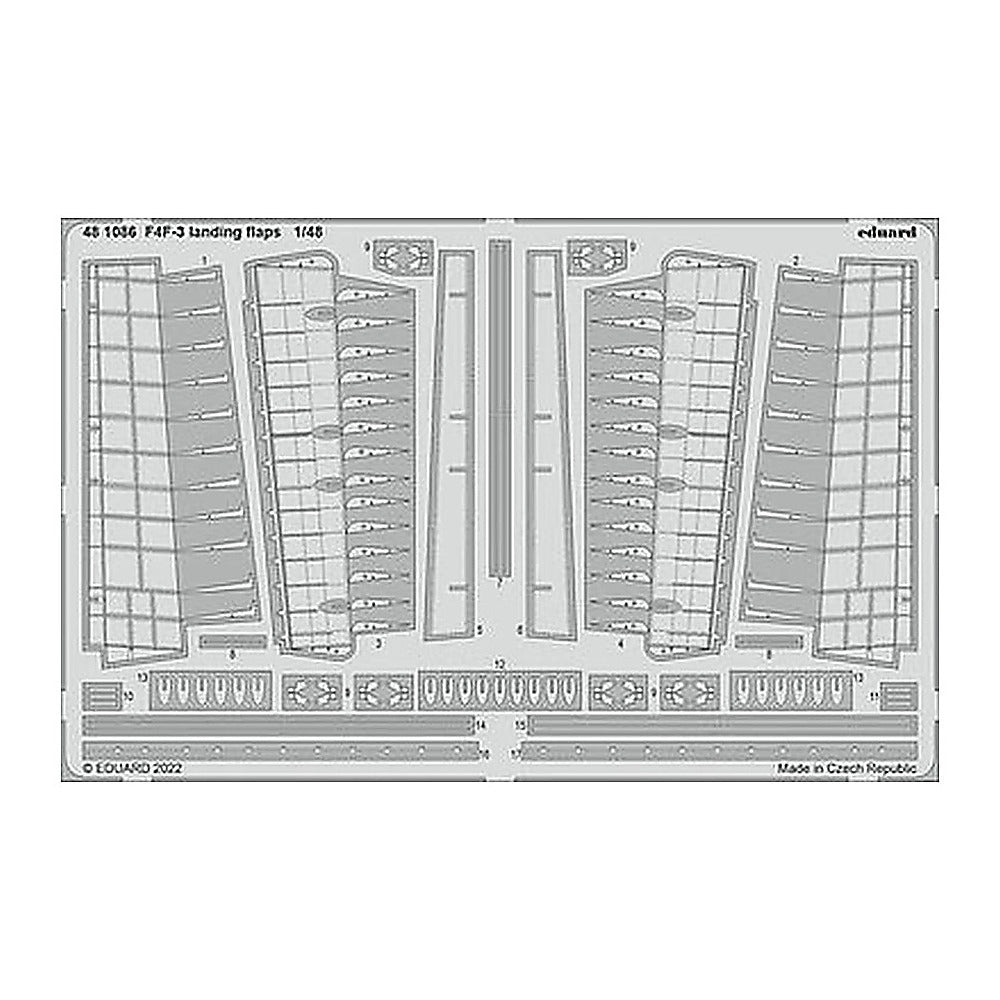 eduard 481086 1 48 landing flaps for eduard