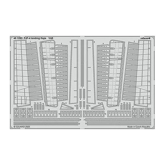 eduard 481093 1 48 landing flaps for eduard