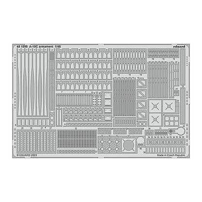eduard 481098 1 48 a 10c armament for hobby boss