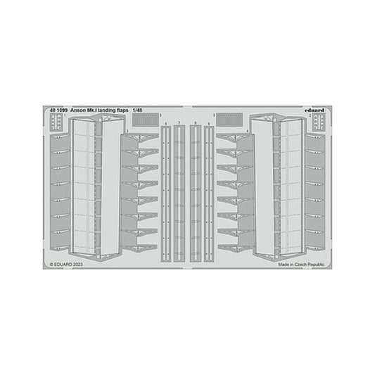eduard 481099 1 48 anson mk i landing flaps for airfix