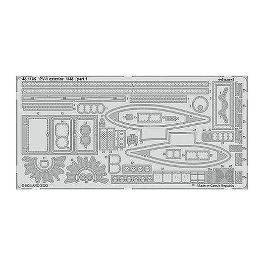eduard 481106 1 48 pv 1 exterior for academy