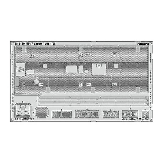 eduard 481110 1 48 mi 17 cargo floor for amk