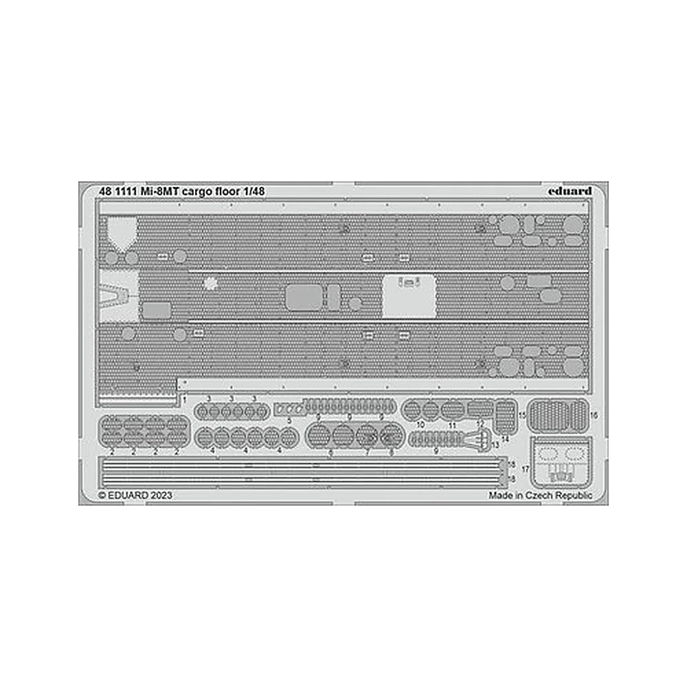 eduard 481111 1 48 mi 8mt cargo floor for trumpeter