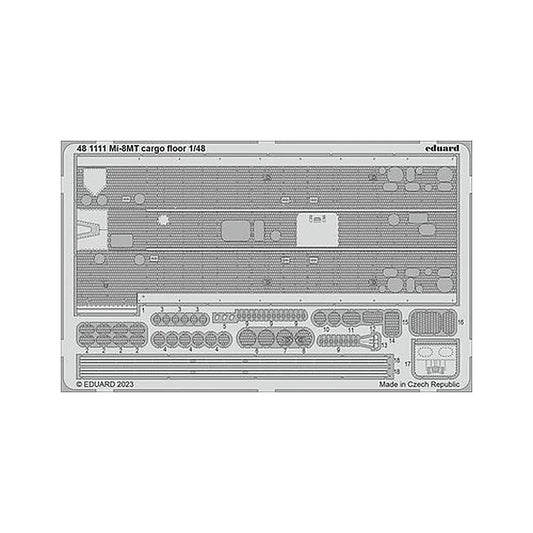 eduard 481111 1 48 mi 8mt cargo floor for trumpeter