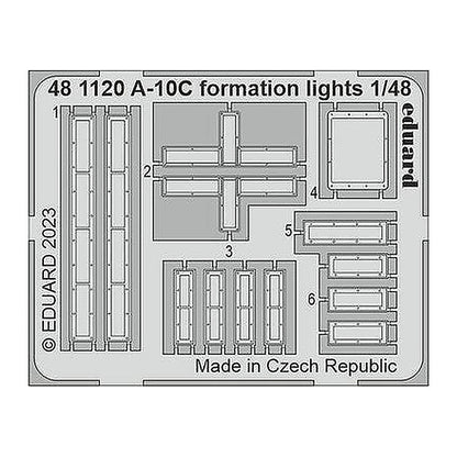 eduard 481120 1 48 a 10c formation lights for academy