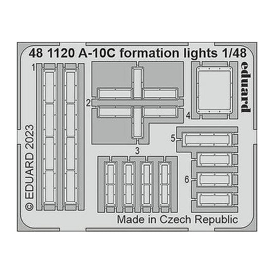 eduard 481120 1 48 a 10c formation lights for academy
