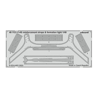 eduard 481121 1 48 f 4g reinforcement straps form