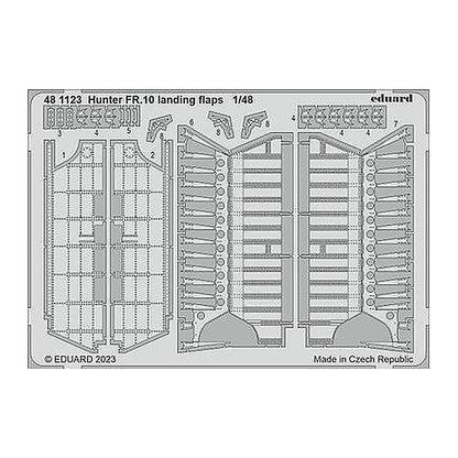 eduard 481123 1 48 hunter fr 10 landing flaps