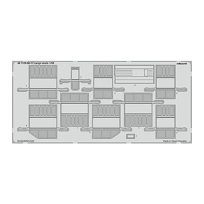 eduard 481126 1 48 mi 17 cargo seats photo etch