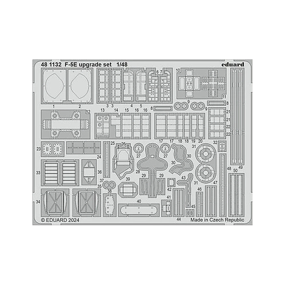 eduard 481132 1 48 f 5e upgrade set for eduard