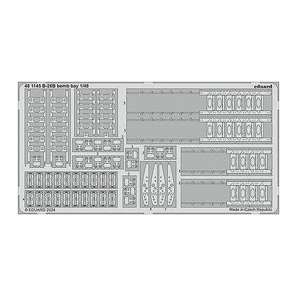 eduard 481145 1 48 b 26b bomb bay for icm