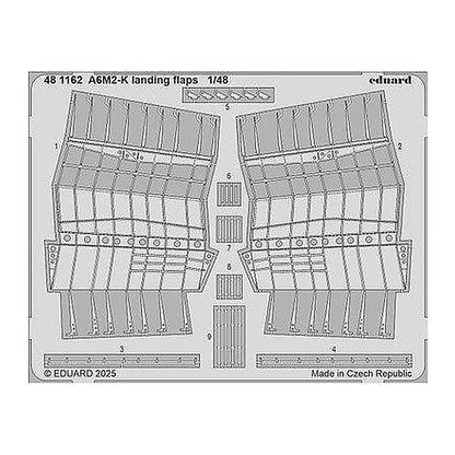 eduard 481162 1 48 landing flaps photo etched set for eduard kit