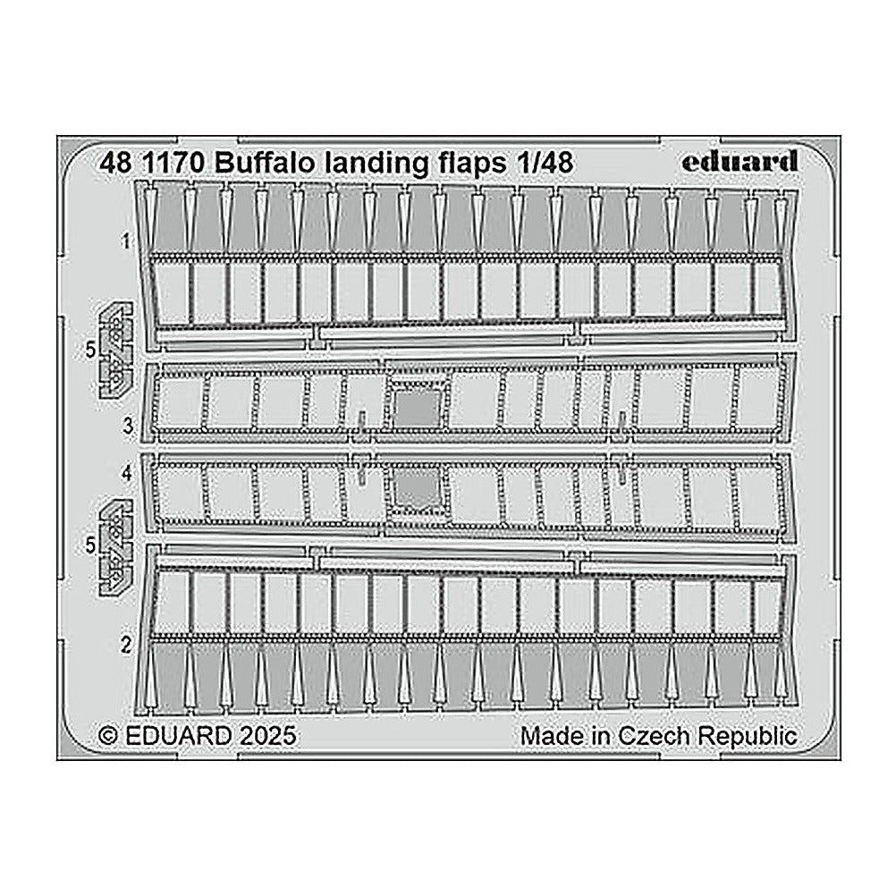 eduard 481170 1 48 buffalo landing flaps