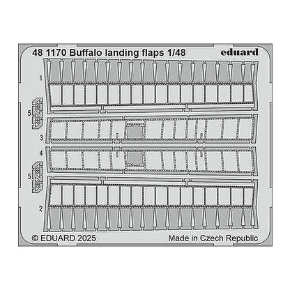 eduard 481170 1 48 buffalo landing flaps