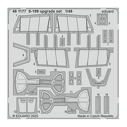 eduard 481177 1 48 s 199 upgrade set photo etched set for eduard